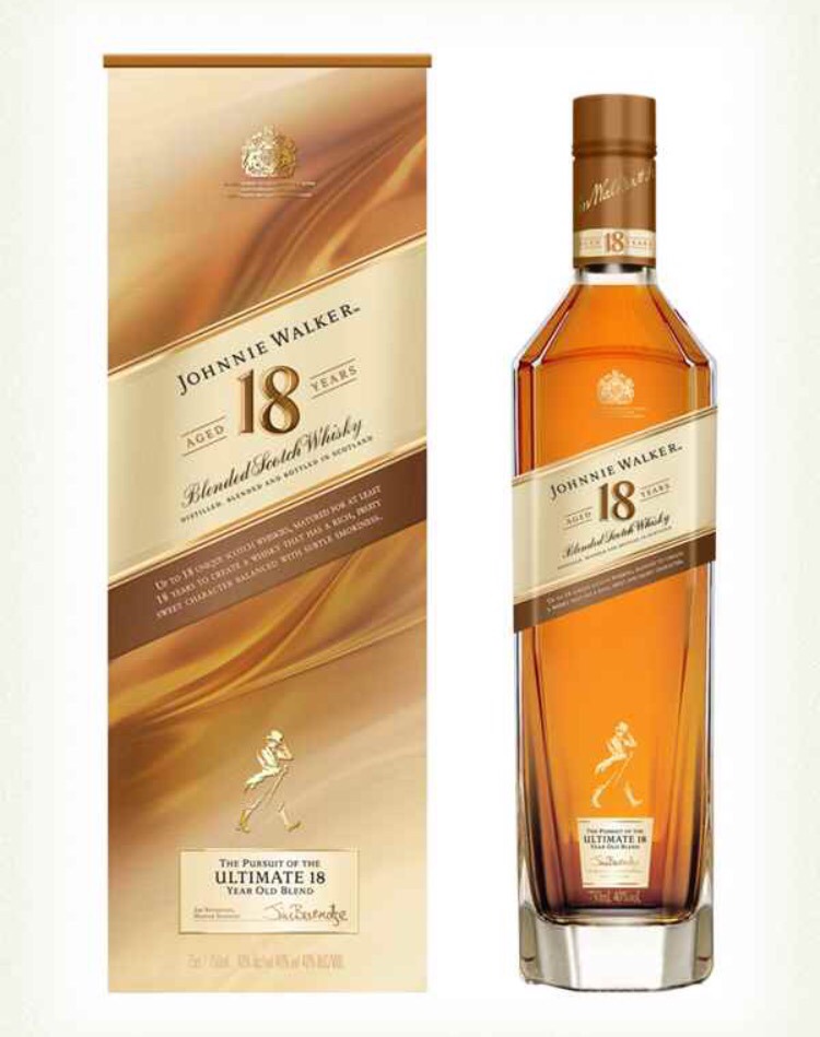 Johnnie Walker 18 años